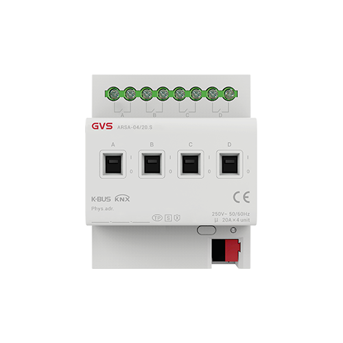 KNX安全4/8/12路開關執(zhí)行器（16A/20A）