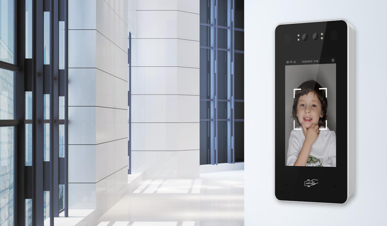 7寸雙目人臉識別門口機(jī)