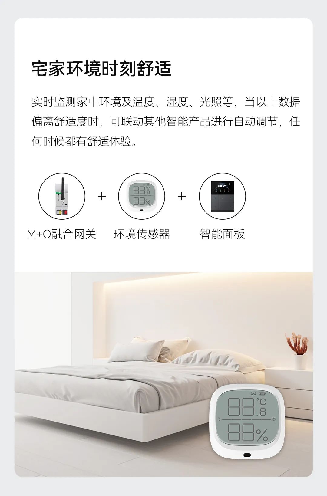 智能面板、安防傳感器