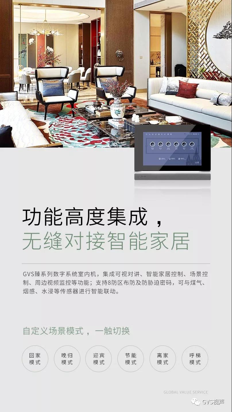 GVS臻系列數(shù)字系統(tǒng)室內(nèi)機(jī)
